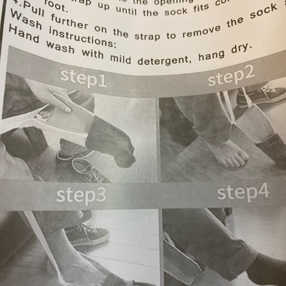 NIP Fanwer Sock Aid Reduces Bending Easy to Use OSFA - Picture 5 of 5